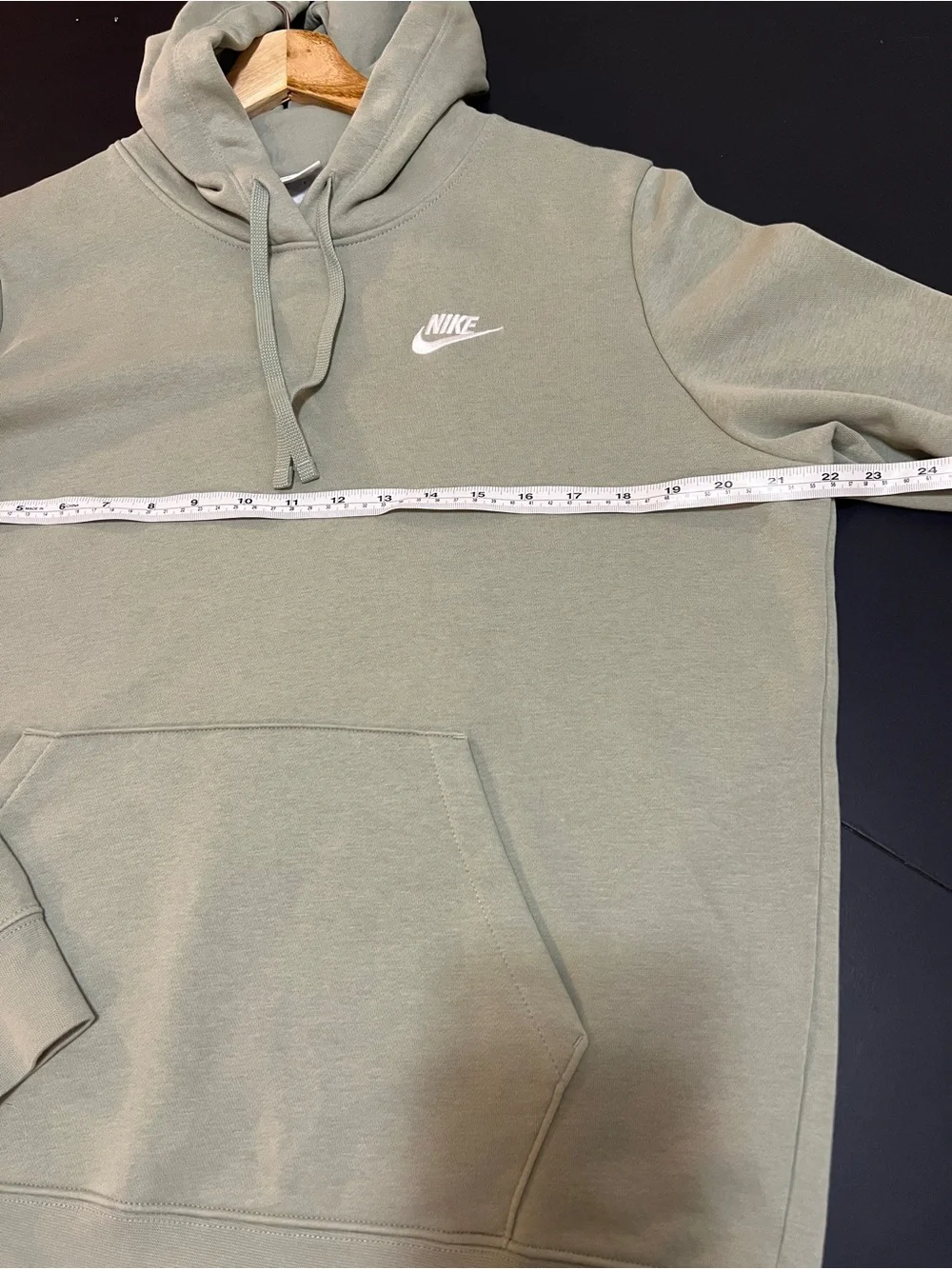 Nike Women's Sage Green Pullover Hoodie- Large